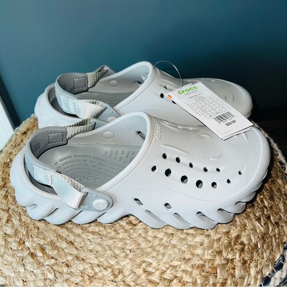 Crocs Echo Clog Atmosphere Gray - Picture 1 of 10